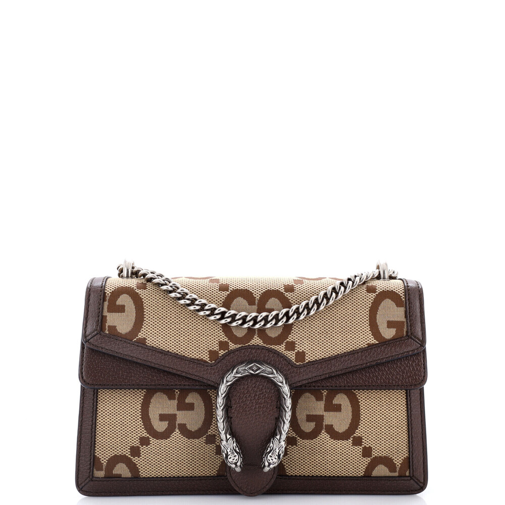 Gucci Small Dionysus Bag Jumbo GG Canvas